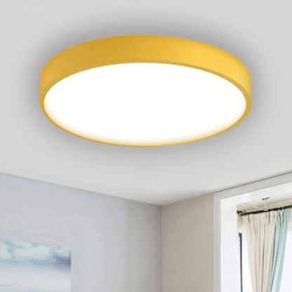 DecorBites™ DecorBites™ Modern Kids' Bedroom Ceiling Light: Acrylic Round Flush Mount