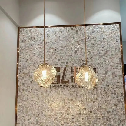 Modern Lava Sculptural FRP Pendant Light - Decorbites