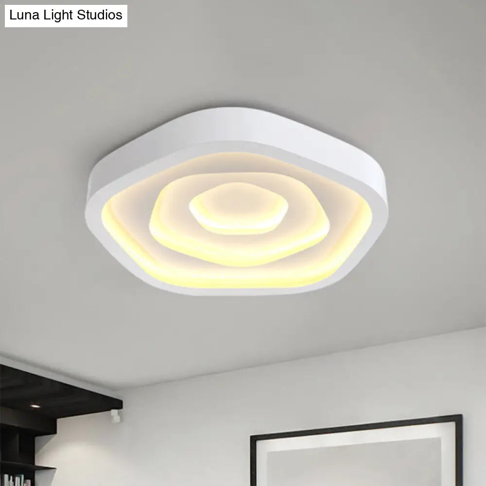 DecorBites™ DecorBites™ Modern LED Acrylic Flush Mount Ceiling Light - Perfect for Living Rooms