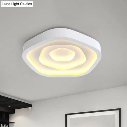 DecorBites™ DecorBites™ Modern LED Acrylic Flush Mount Ceiling Light - Perfect for Living Rooms