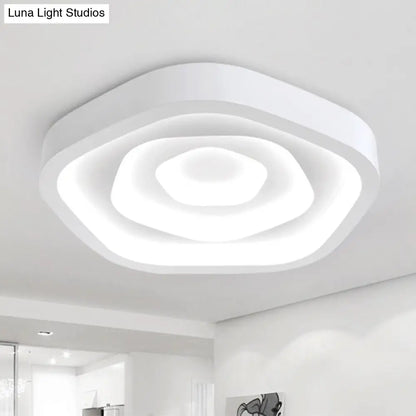 DecorBites™ DecorBites™ Modern LED Acrylic Flush Mount Ceiling Light - Perfect for Living Rooms