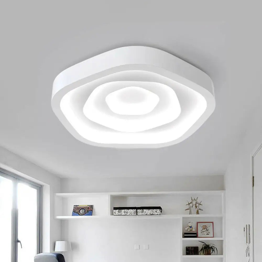 DecorBites™ DecorBites™ Modern LED Acrylic Flush Mount Ceiling Light - Perfect for Living Rooms