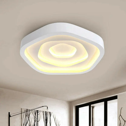 DecorBites™ DecorBites™ Modern LED Acrylic Flush Mount Ceiling Light - Perfect for Living Rooms