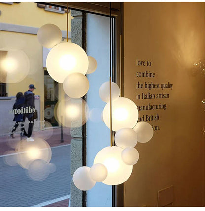 Modern LED Bubble Ball Chandelier - Chandelier