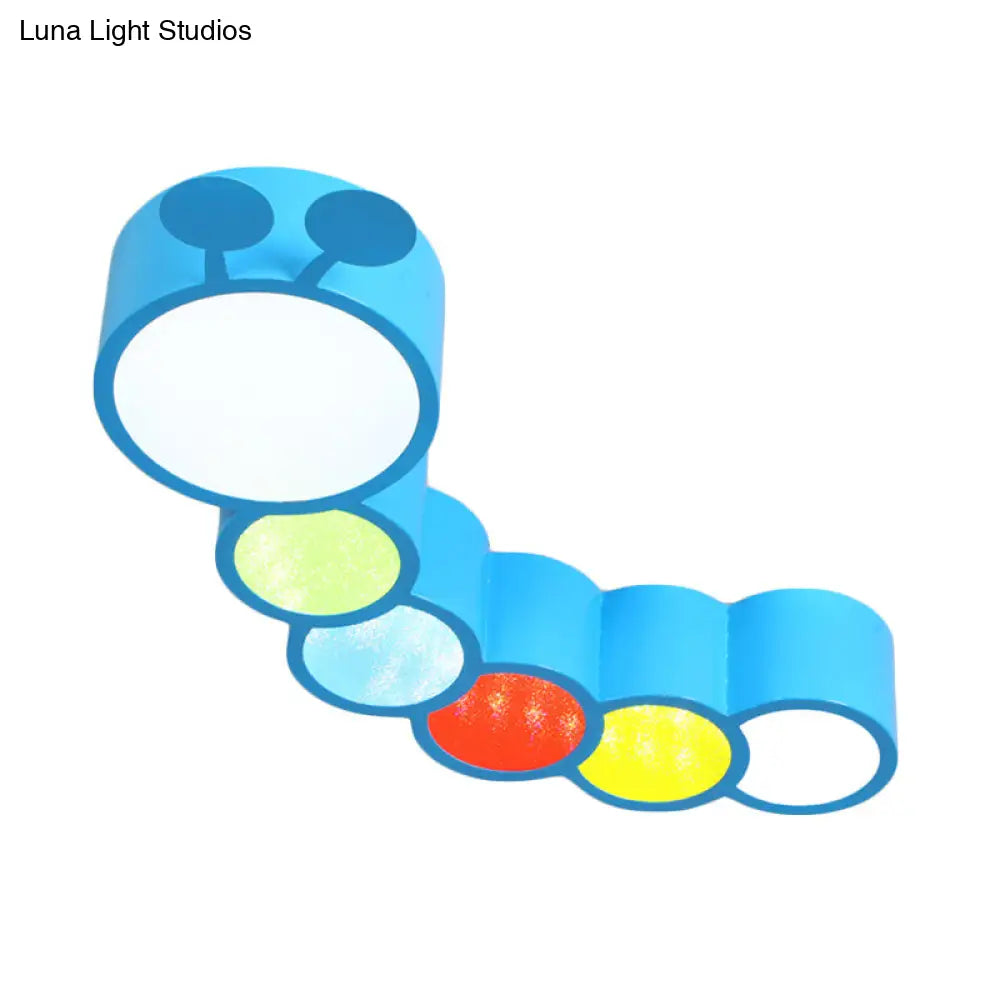 DecorBites™ DecorBites™ Modern LED Caterpillar Flush Mount Ceiling Light for Bedroom