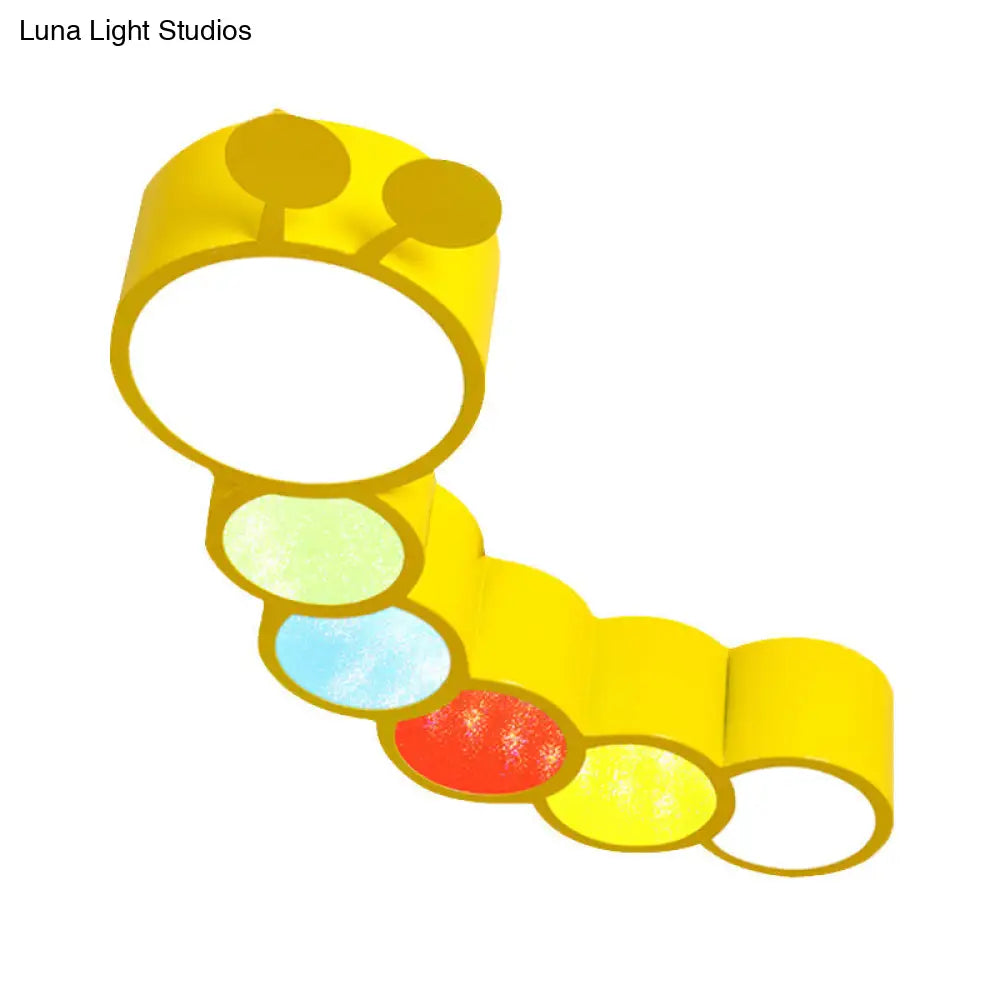 DecorBites™ DecorBites™ Modern LED Caterpillar Flush Mount Ceiling Light for Bedroom