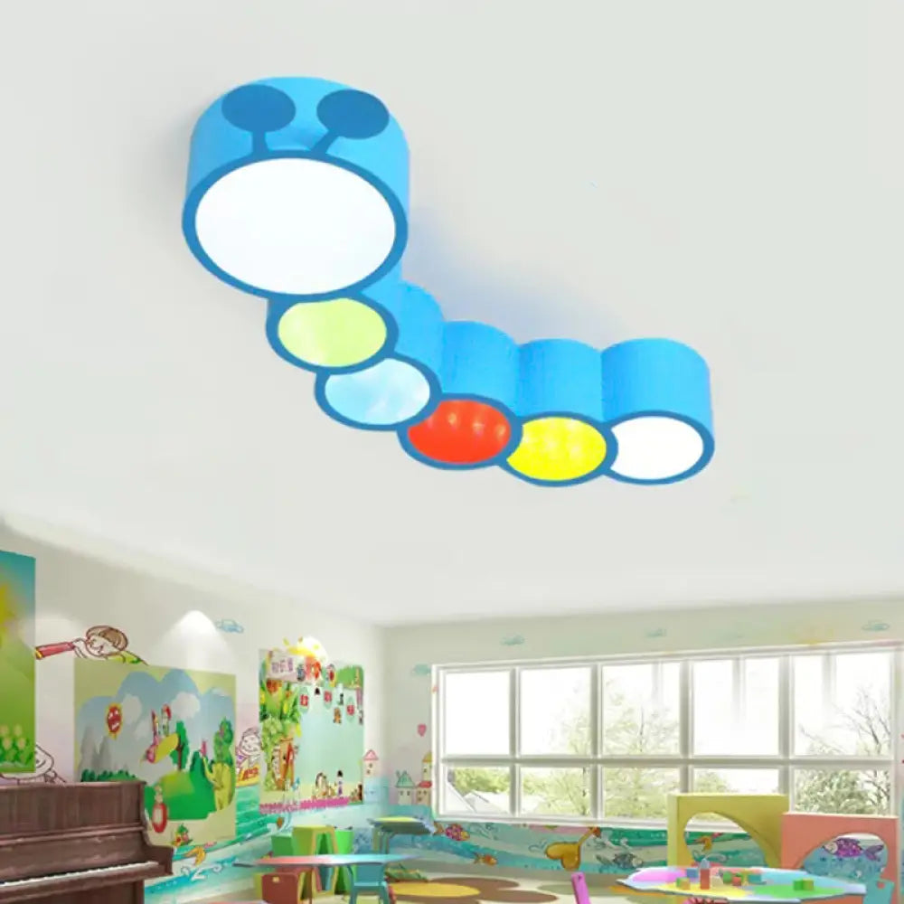 DecorBites™ DecorBites™ Modern LED Caterpillar Flush Mount Ceiling Light for Bedroom