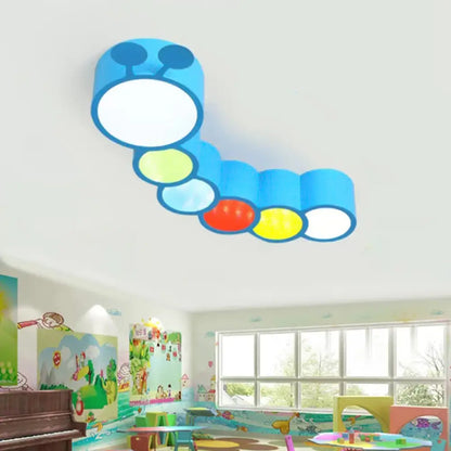 DecorBites™ DecorBites™ Modern LED Caterpillar Flush Mount Ceiling Light for Bedroom