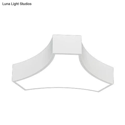 DecorBites™ DecorBites™ Modern LED Ceiling Lamp for Living Room - Metal & Acrylic Mount Light