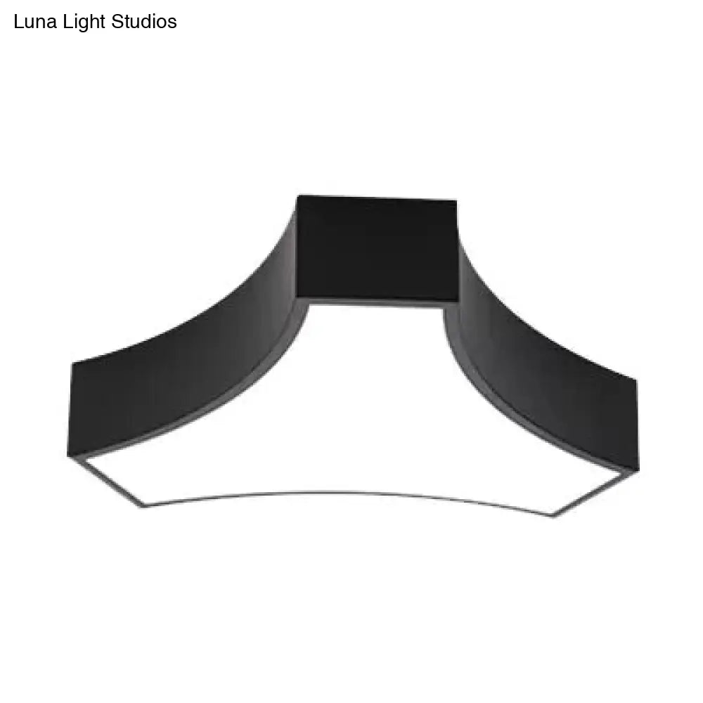 DecorBites™ DecorBites™ Modern LED Ceiling Lamp for Living Room - Metal & Acrylic Mount Light