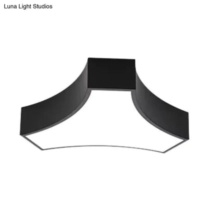 DecorBites™ DecorBites™ Modern LED Ceiling Lamp for Living Room - Metal & Acrylic Mount Light