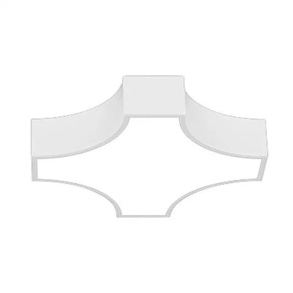 DecorBites™ DecorBites™ Modern LED Ceiling Lamp for Living Room - Metal & Acrylic Mount Light