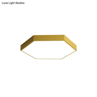 DecorBites™ DecorBites™ Modern LED Ceiling Light for Child Bedroom with Hexagon Shade