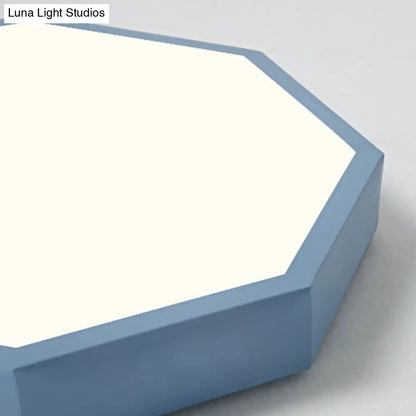 DecorBites™ DecorBites™ Modern LED Ceiling Light for Child Bedroom with Hexagon Shade