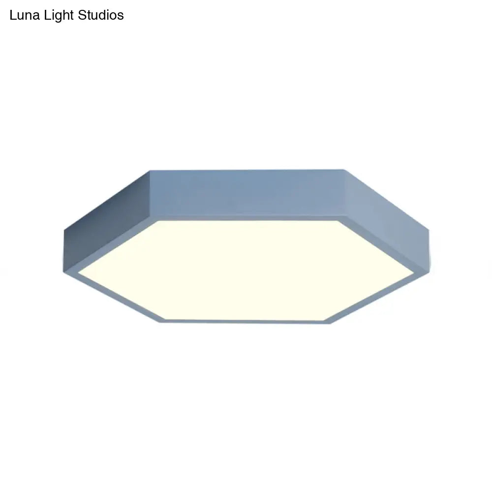 DecorBites™ DecorBites™ Modern LED Ceiling Light for Child Bedroom with Hexagon Shade