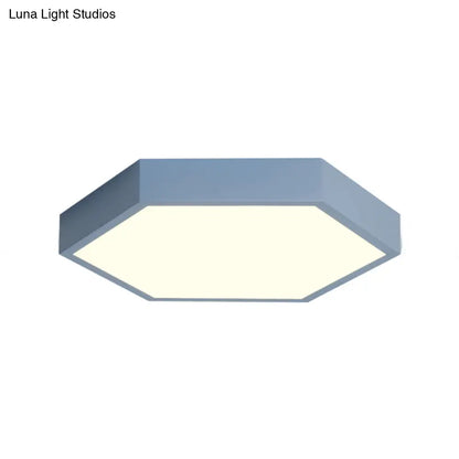 DecorBites™ DecorBites™ Modern LED Ceiling Light for Child Bedroom with Hexagon Shade