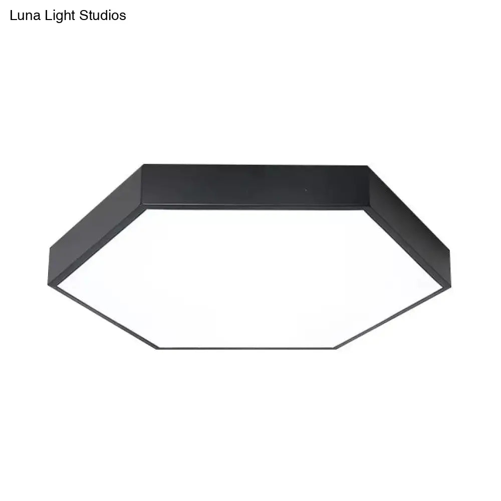 DecorBites™ DecorBites™ Modern LED Ceiling Light for Child Bedroom with Hexagon Shade