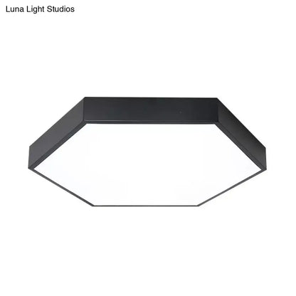 DecorBites™ DecorBites™ Modern LED Ceiling Light for Child Bedroom with Hexagon Shade