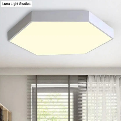 DecorBites™ DecorBites™ Modern LED Ceiling Light for Child Bedroom with Hexagon Shade