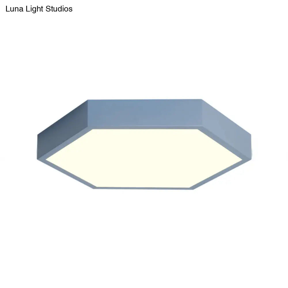 DecorBites™ DecorBites™ Modern LED Ceiling Light for Child Bedroom with Hexagon Shade