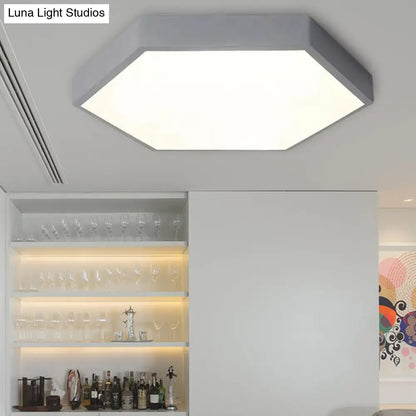 DecorBites™ DecorBites™ Modern LED Ceiling Light for Child Bedroom with Hexagon Shade