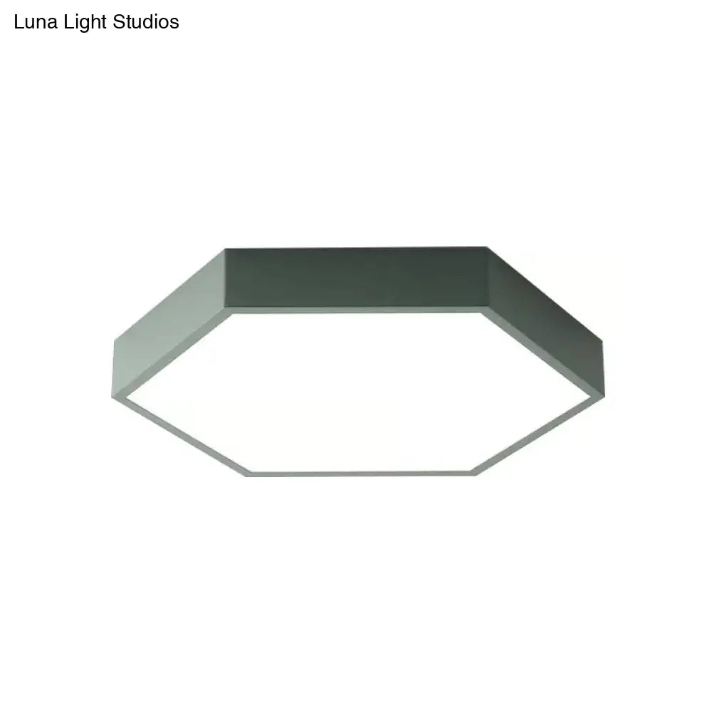 DecorBites™ DecorBites™ Modern LED Ceiling Light for Child Bedroom with Hexagon Shade