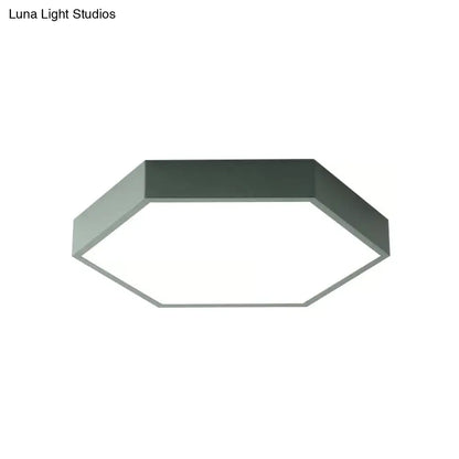 DecorBites™ DecorBites™ Modern LED Ceiling Light for Child Bedroom with Hexagon Shade