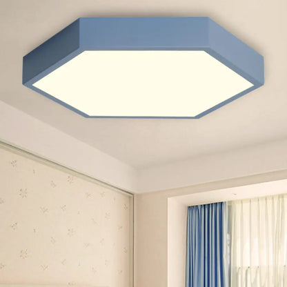 DecorBites™ DecorBites™ Modern LED Ceiling Light for Child Bedroom with Hexagon Shade