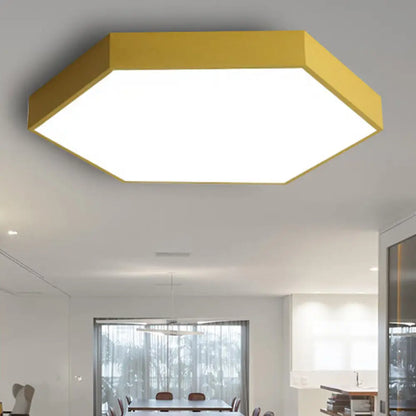 DecorBites™ DecorBites™ Modern LED Ceiling Light for Child Bedroom with Hexagon Shade