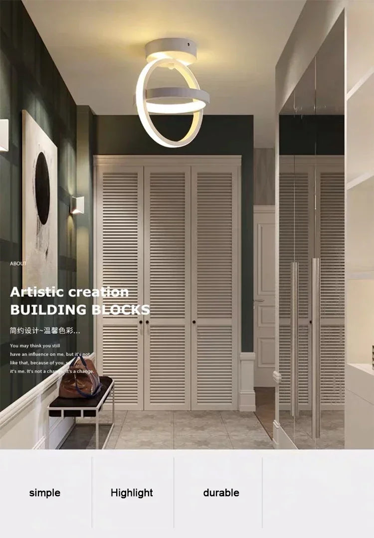 Modern LED Chandelier Light for Home