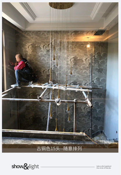 Modern LED Crystal Chandelier for Home Decor - Chandelier