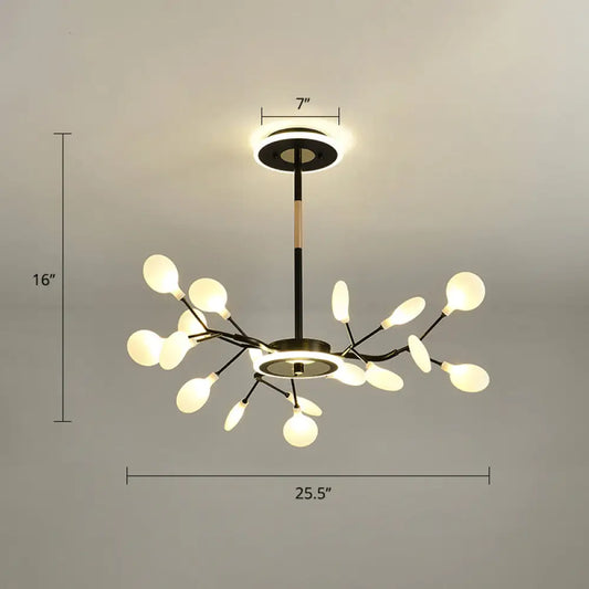 Modern LED Firefly Chandelier for Stylish Living Rooms