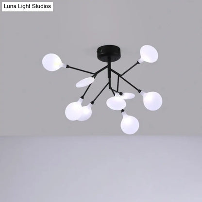 DecorBites™ DecorBites™ Modern LED Flushmount Ceiling Lamp - Metallic Contemporary Lighting for Bedroom