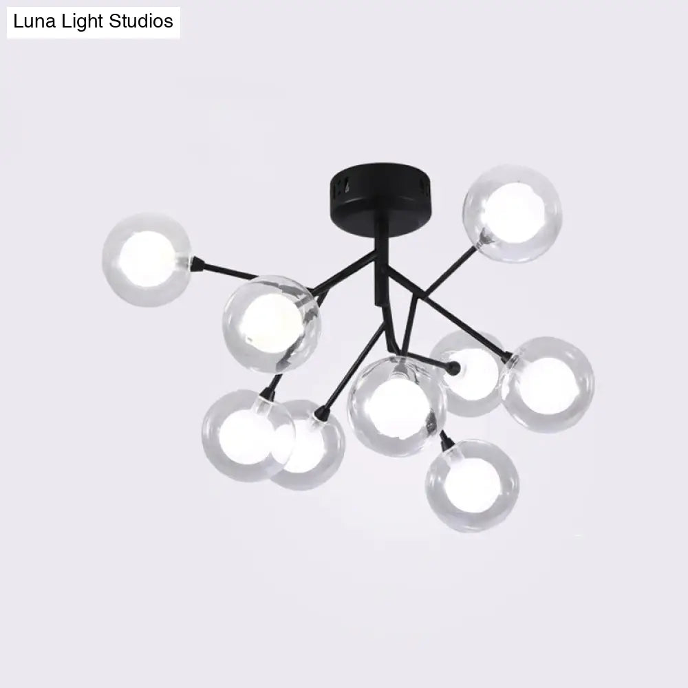 DecorBites™ DecorBites™ Modern LED Flushmount Ceiling Lamp - Metallic Contemporary Lighting for Bedroom