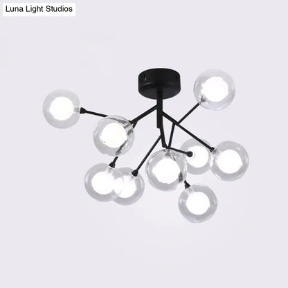 DecorBites™ DecorBites™ Modern LED Flushmount Ceiling Lamp - Metallic Contemporary Lighting for Bedroom