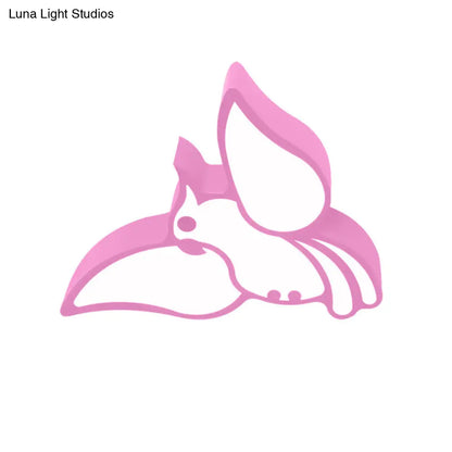 DecorBites™ DecorBites™ Modern LED Flushmount Ceiling Light: Stylish Flying Bird Design for Kindergarten