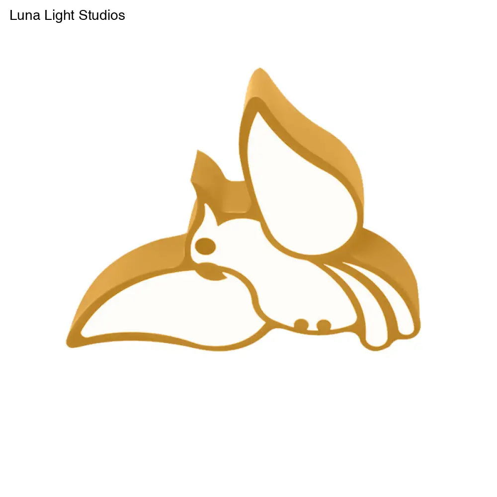 DecorBites™ DecorBites™ Modern LED Flushmount Ceiling Light: Stylish Flying Bird Design for Kindergarten