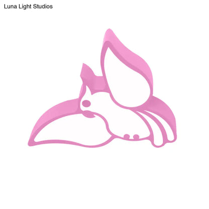 DecorBites™ DecorBites™ Modern LED Flushmount Ceiling Light: Stylish Flying Bird Design for Kindergarten