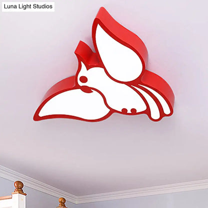 DecorBites™ DecorBites™ Modern LED Flushmount Ceiling Light: Stylish Flying Bird Design for Kindergarten