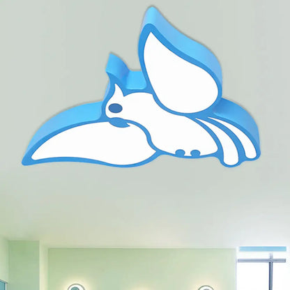 DecorBites™ DecorBites™ Modern LED Flushmount Ceiling Light: Stylish Flying Bird Design for Kindergarten