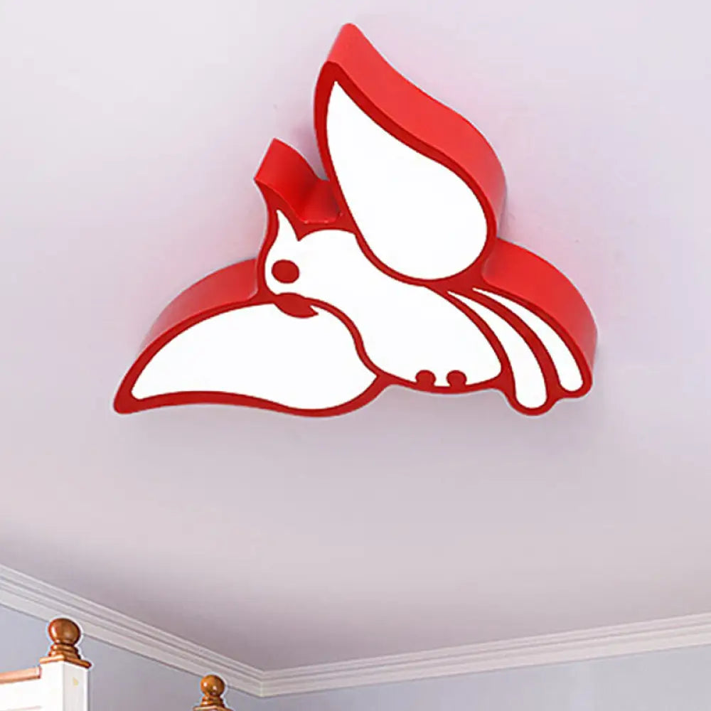 DecorBites™ DecorBites™ Modern LED Flushmount Ceiling Light: Stylish Flying Bird Design for Kindergarten