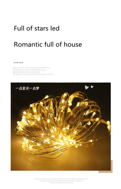 Modern LED Glass Chandelier for Dining Room - Chandelier