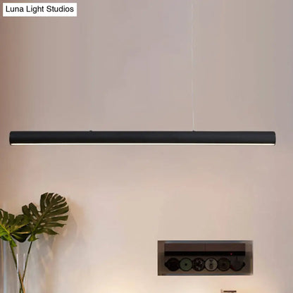 Modern LED Metal Linear Pendant Chandelier - 39"/47" Wide Black Hanging Lamp Kit in White/Warm/Natural Light"

Note: It is important to strike a balance between optimizing for SEO and providing an informative title that accurately describes the product.