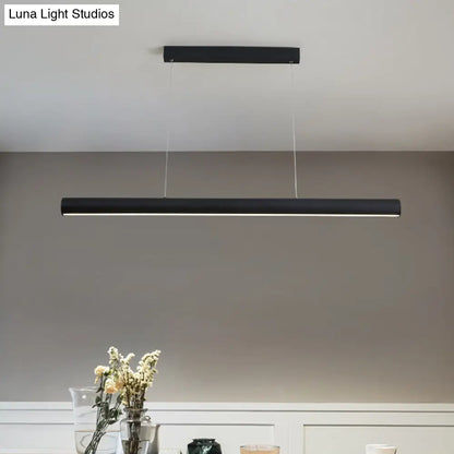 Modern LED Metal Linear Pendant Chandelier - 39"/47" Wide Black Hanging Lamp Kit in White/Warm/Natural Light"

Note: It is important to strike a balance between optimizing for SEO and providing an informative title that accurately describes the product.