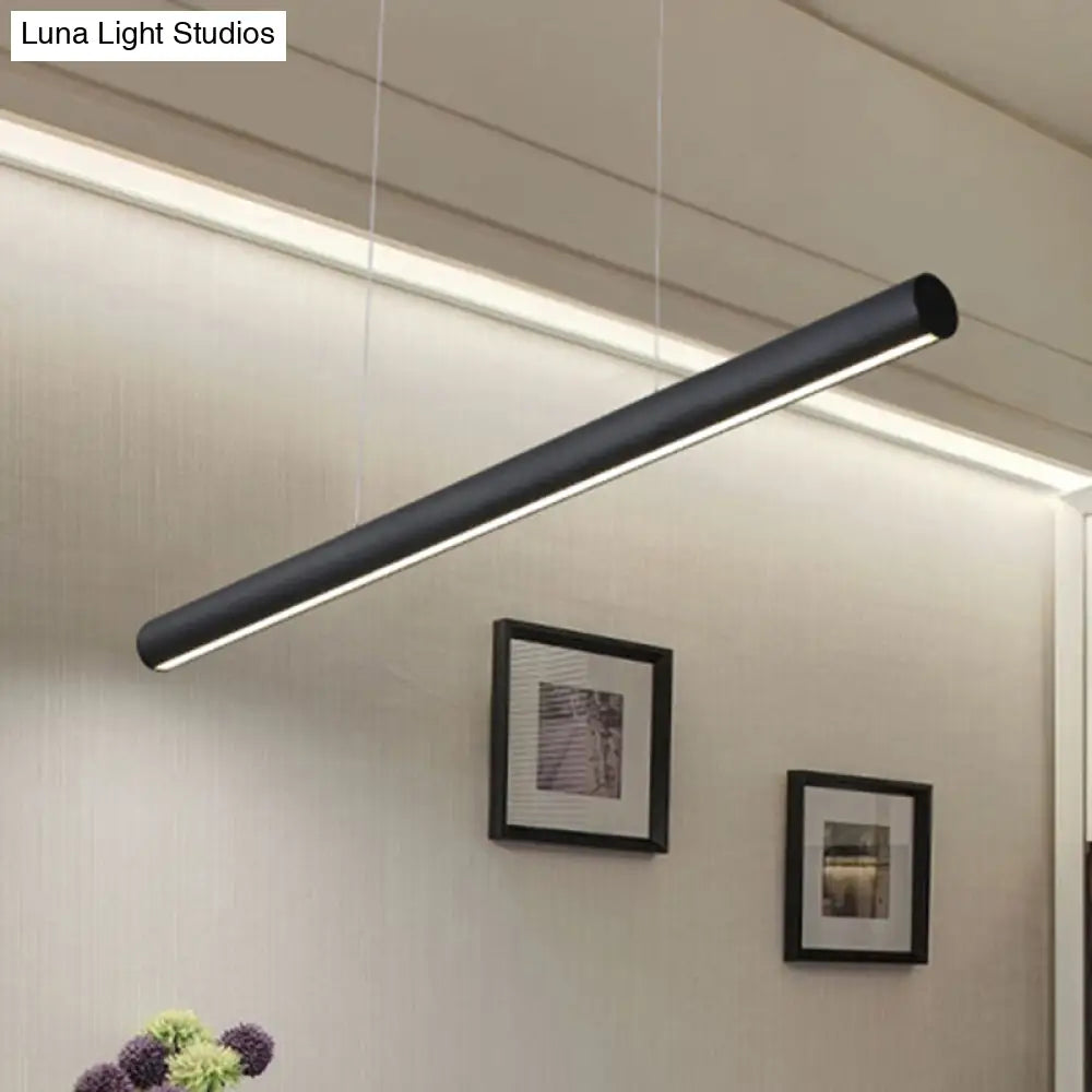 Modern LED Metal Linear Pendant Chandelier - 39"/47" Wide Black Hanging Lamp Kit in White/Warm/Natural Light"

Note: It is important to strike a balance between optimizing for SEO and providing an informative title that accurately describes the product.
