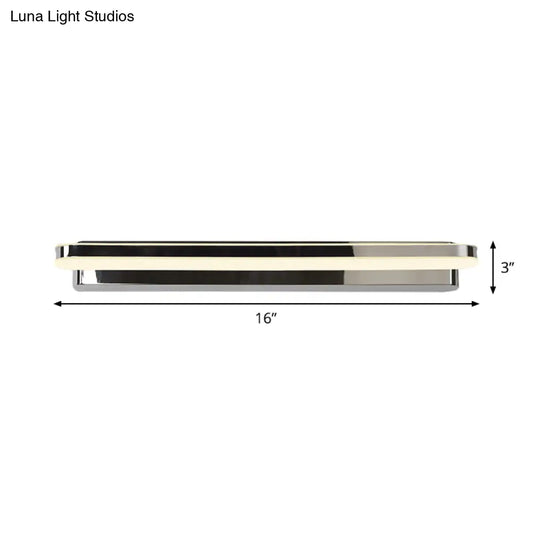 DecorBites™ DecorBites™ Modern LED Metal Wall Sconce for Bathroom Vanity Lighting - Nickel Linear Design in Warm/White Light