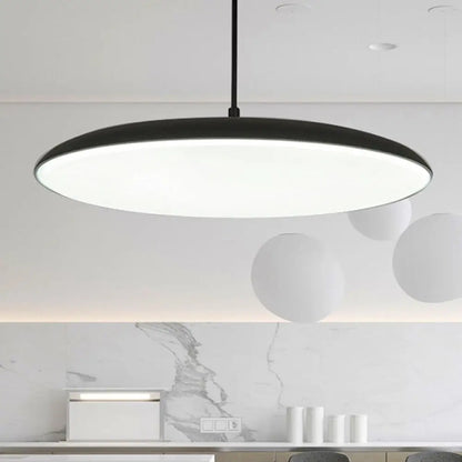 Modern LED Pendant Metal Dining Room Ceiling Light with Acrylic Diffuser