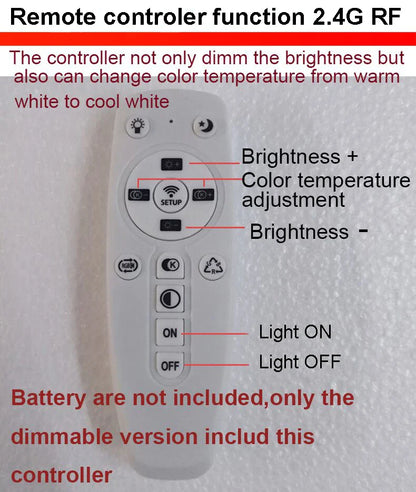 Modern LED Ring Pendant Chandelier - Black - Chandelier