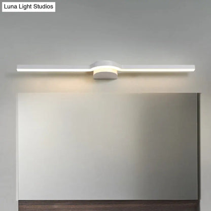 DecorBites™ DecorBites™ Modern LED Vanity Lighting Fixture - Simplicity Linear Acrylic Bathroom Wall Sconce