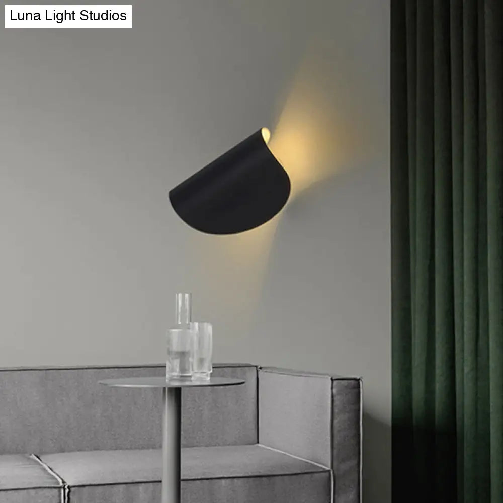 DecorBites™ DecorBites™ Modern LED Wall Sconce with Foldable Metal Shade for Living Room